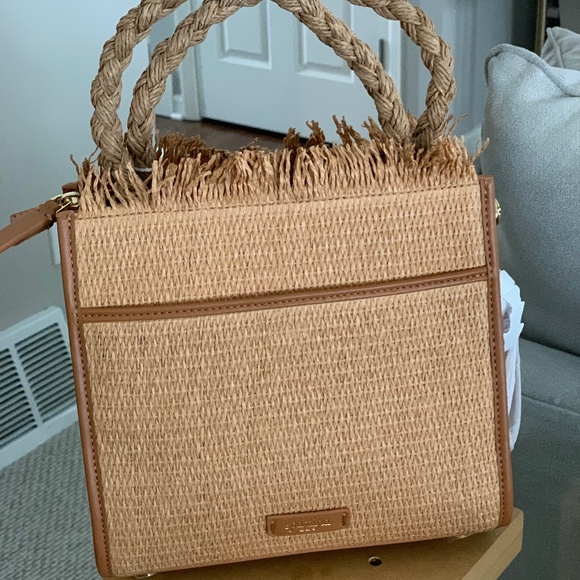 Spartina 449 woven straw satchel Hamilton crab - Picture 10 of 14